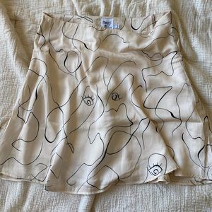 Princess Polly Face Skirt - Size:8